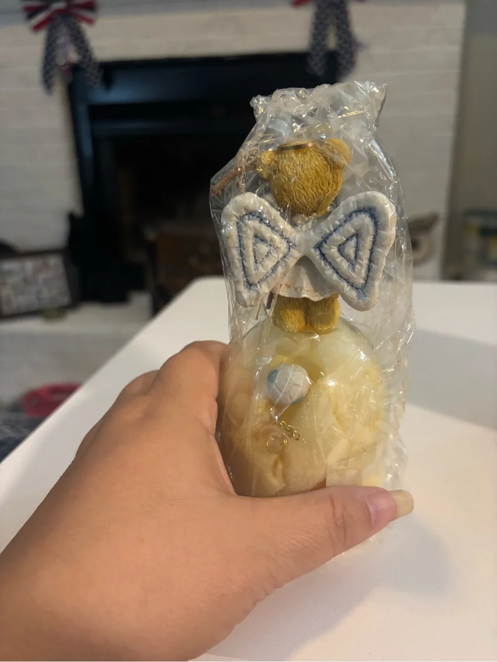 Vintage Cherished Teddies Angel Bell Figurine 906530 Hamilton Gifts Box 1992